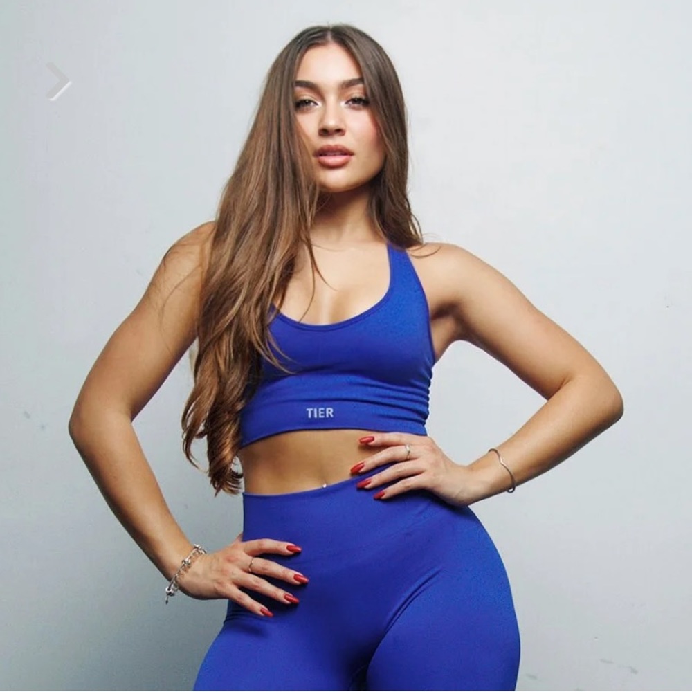 Tier Racerback Bra EUC
